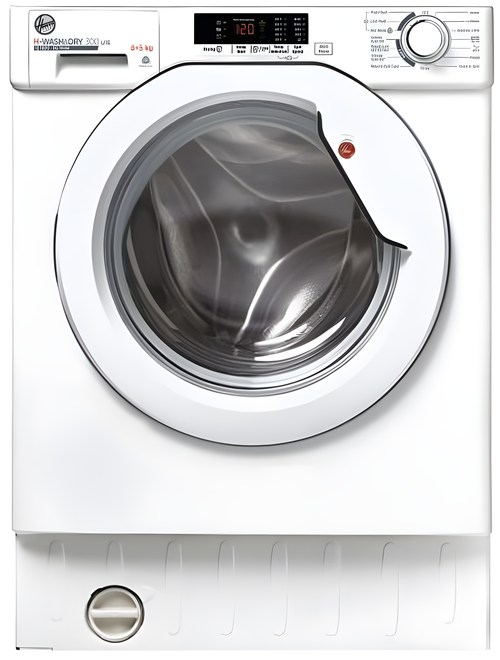 Hoover HBD 485D2E/1-80 - White 8KG / 5KG Washer Dryer - 1400 RPM - D energy