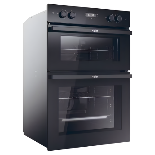 Haier HWO9M2M5B - Built in Electric Double Oven - Catalytic cleaning - A/A energy