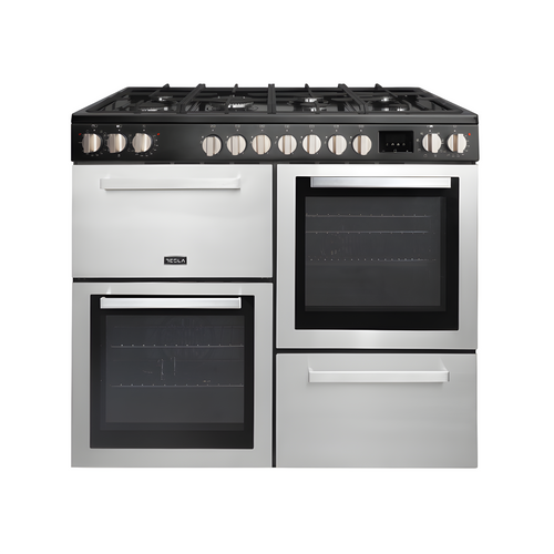 Tesla T100MCDFRCSS  - 100cm Multi Cavity Dual Fuel Range Cooker