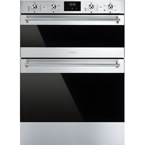 Smeg DOSF6300X - Stainless steel Built in Electric Double Oven - Manual cleaning - A/B energy
