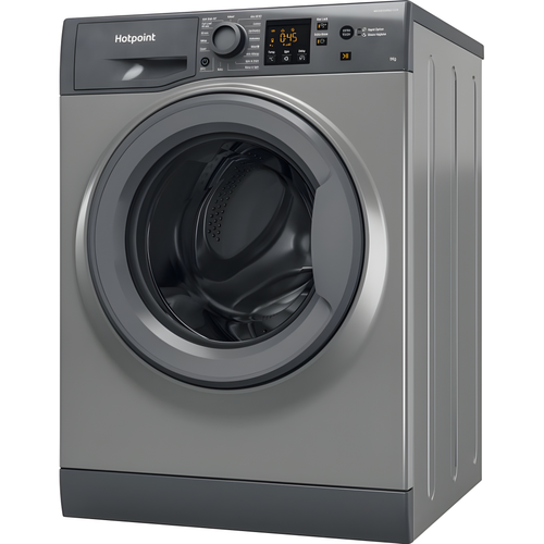 Hotpoint NSWF 946 GG UK - Graphite Freestanding 9KG Washing Machine - 1400 RPM - A energy