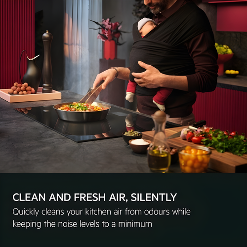 AEG NDC7791SB - Black Ceiling Extractor - 730m³/h - A Rated