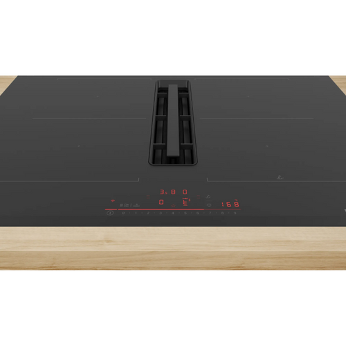 Bosch Series 6 PVQ731H26E - Black 4 Zone Venting Hob - B energy